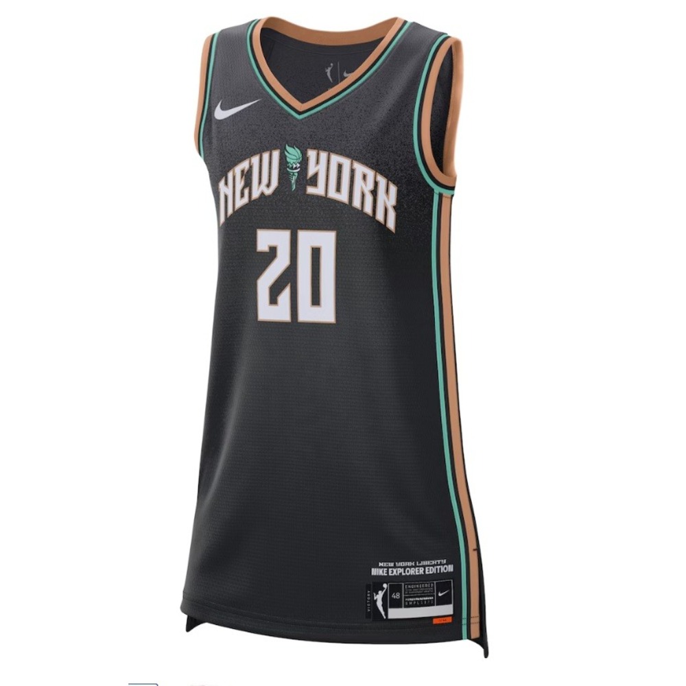 Nike Womens New York Liberty Sabrina Ionescu 20 Explorer Edition WNBA Jersey L